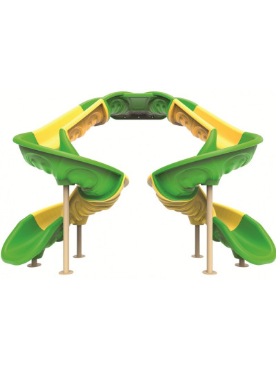 Гірка спіральна подвійна